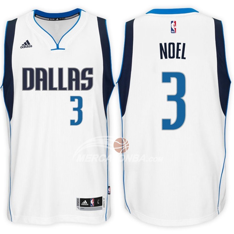 Maglia NBA Noel Dallas Mavericks Blanco